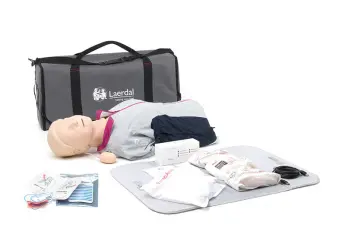 RESUSCI ANNE QCPR AED AW HEAD TORSO RECHARGEABLE