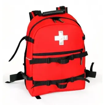 Apteczka plecakowa 20 l + wyposażenie DIN 13157