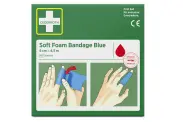 Bandaż piankowy niebieski Cederroth Soft Foam 6 cm x 4,5 m - 2