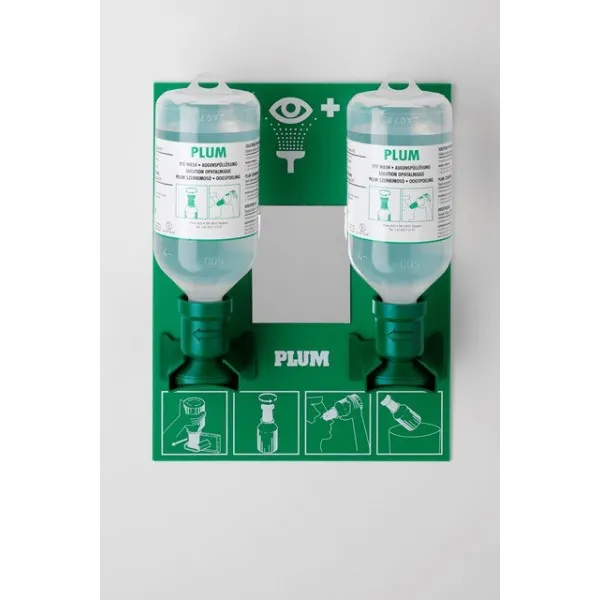 PLUM EYE WASH - stacja otwarta - 2 butelki 500 ml