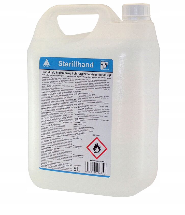 STERILL HAND - płyn do dezynfekcji - 5 l