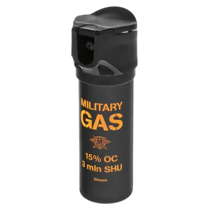 Gaz pieprzowy Military Gas 75 ml - strumień
