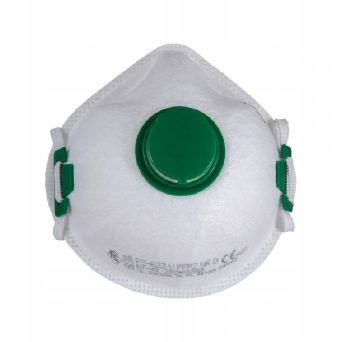 Maska FFP2 kopułkowa z zaworkiem
