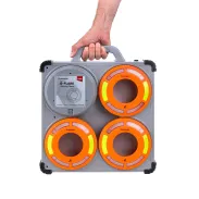Mactronic Dyski sygnalizacyjne O-FLARE 6 sztuk, walizka, PSD0113 - 4