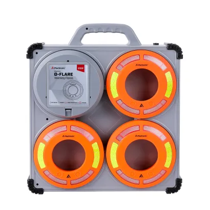 Mactronic Dyski sygnalizacyjne O-FLARE 6 sztuk, walizka, PSD0113