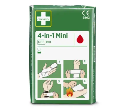 Mały zestaw do tamowania krwi CEDERROTH 4in1 mini