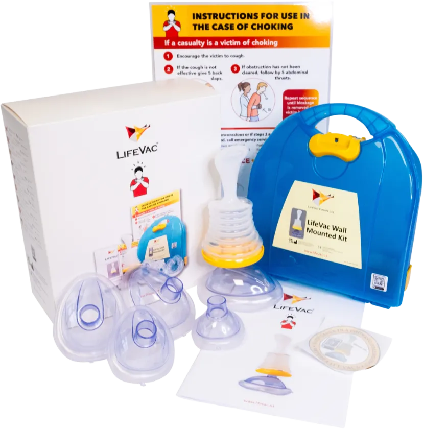 LifeVac LV08- Urządzenie do udrażniania dróg oddechowych w walizce