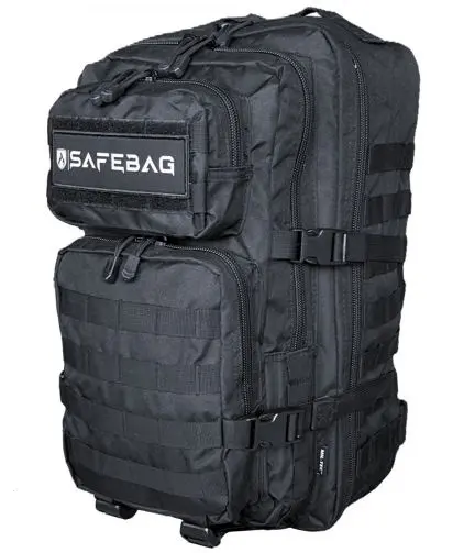 Plecak ewakuacyjny z wyposażeniem SAFEBAG MAX - czarny