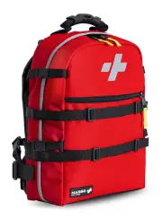 Apteczka plecakowa 20 l + wyposażenie DIN 13157