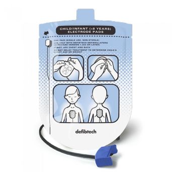 Elektrody dla dzieci do AED LIFELINE DEFIBTECH