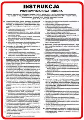 Instrukcja BHP przeciwpożarowa ogólna