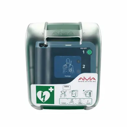 Zestaw AED Philips FRX w szafce Aivia V3 200