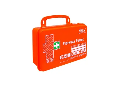 Przemysłowa apteczka TOP6 DIN 13164 w walizce ABS