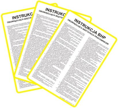Instrukcja BHP w warsztatach stolarskich