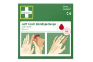 Bandaż piankowy beżowy Cederroth Soft Foam 6 cm x 4,5 m - 2