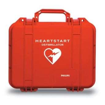 Defibrylator AED PHILIPS FRX ze skrzynką PELI