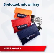 Mini apteczka - breloczek ratowniczy - czarny - 2