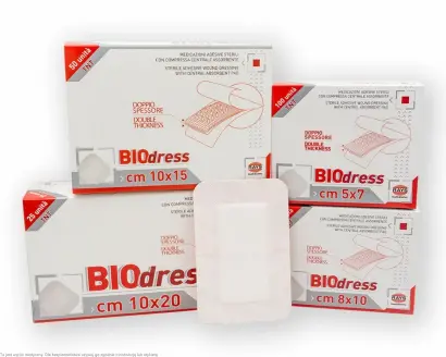 Plaster włókninowy BIOdress - 9 x 6 cm