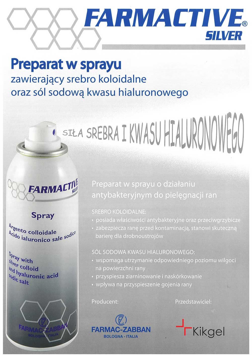 Farmactive Srebro w sprayu na rany – jak działa Farmactive Silver Spray i kiedy ...