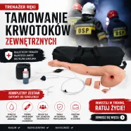 Trenażer ręki do tamowania krwotoków zewnętrznych – dlaczego jest niezbędny w nowoczesnym szkoleniu ratowniczym?